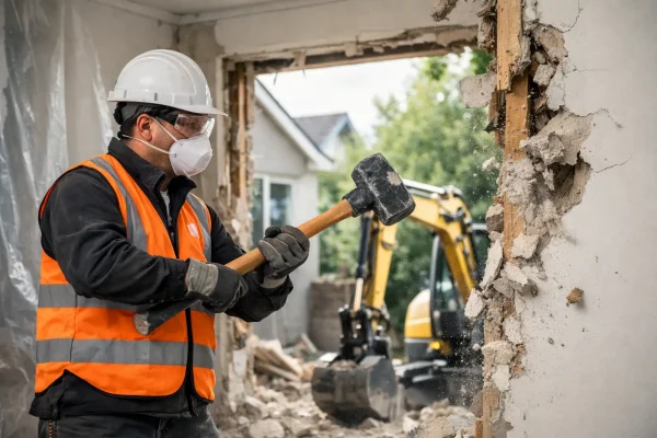 Sloopwerk huis veilig uitvoeren: zo werkt het