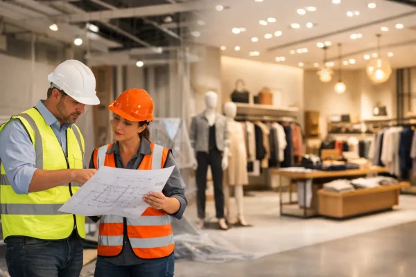 Retail fit out zonder vertraging of faalkosten