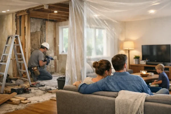 Verbouwing faseren tijdens bewoning