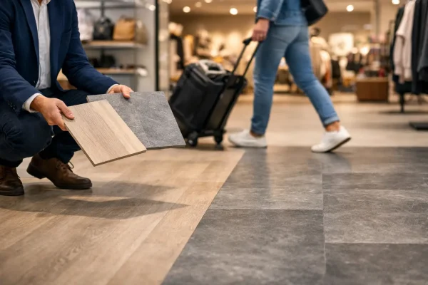 Beste vloer voor intensief winkelgebruik kiezen