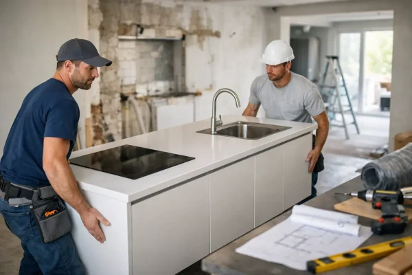 Keuken verplaatsen bij renovatieproject